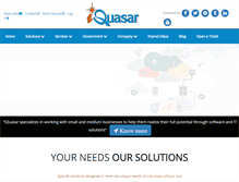 Tablet Screenshot of iquasar.com